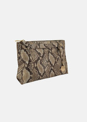 Borsa medium a tracolla  in pelle rettile