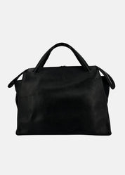 Bauletto medium in pelle morbida con dettagli argento - Paola Tienforti - Sito Ufficiale