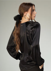 Blusa in raso