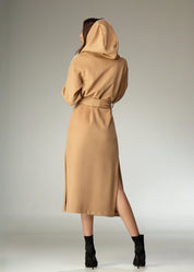 Cappotto con cappuccio
