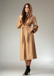 Cappotto con cappuccio