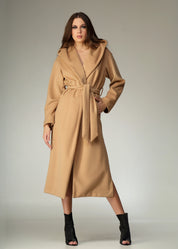 Cappotto con cappuccio