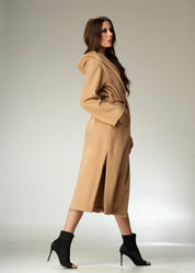 Cappotto con cappuccio