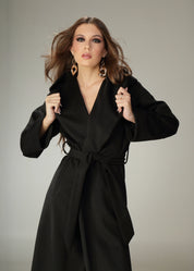 Cappotto con cappuccio