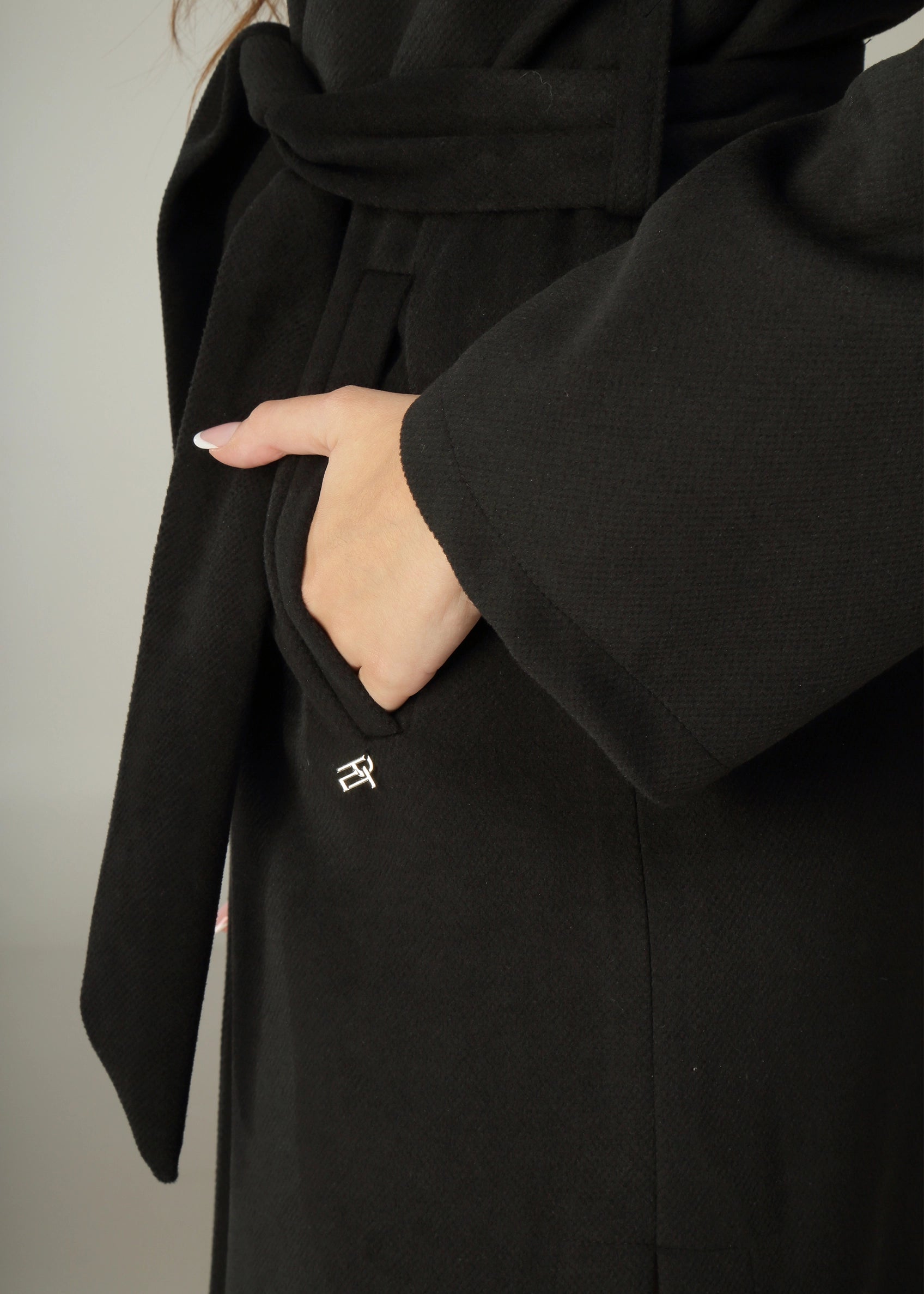 Cappotto con cappuccio