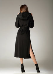 Cappotto con cappuccio