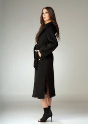 Cappotto con cappuccio