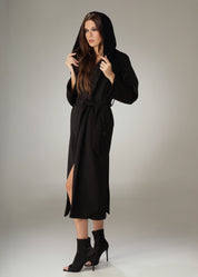 Cappotto con cappuccio