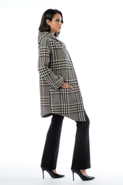 Cappotto con cappuccio