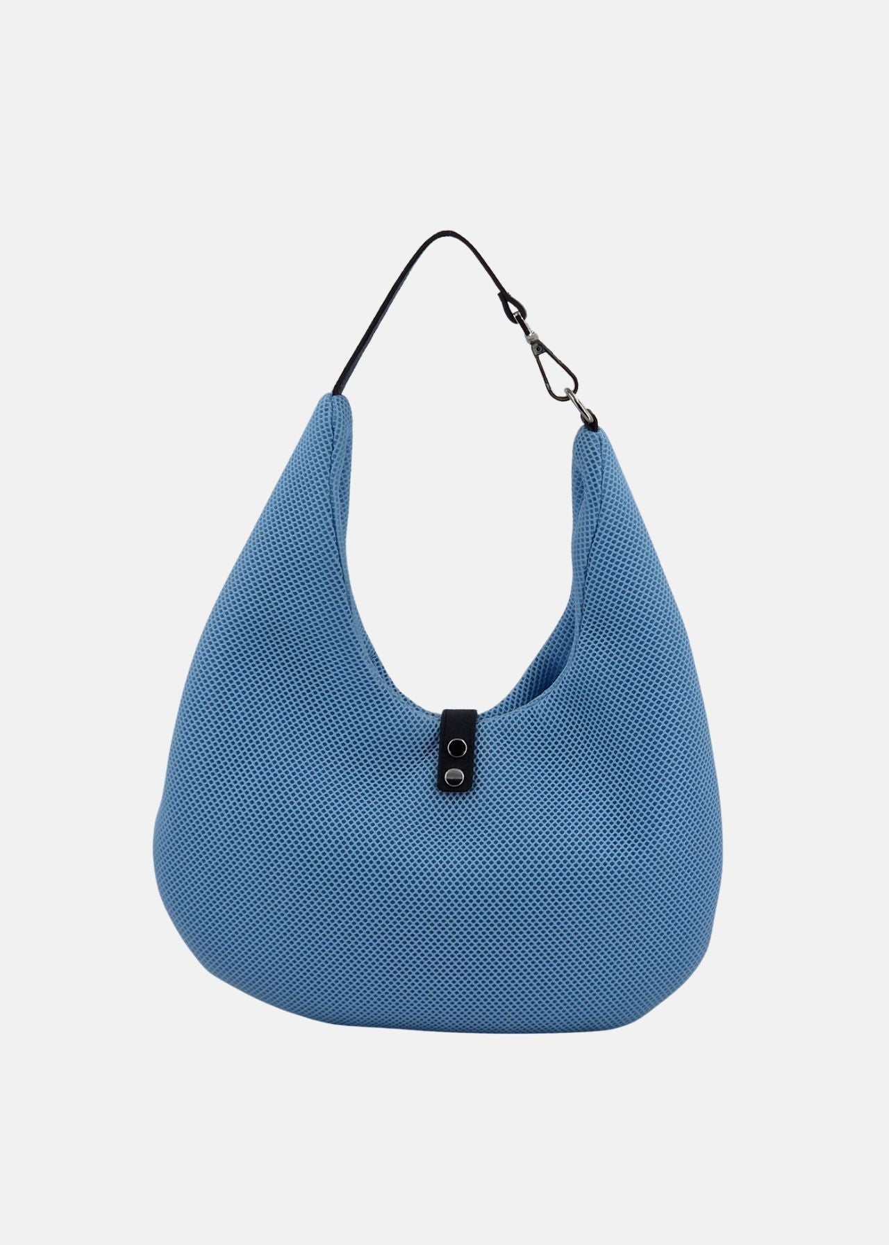 Sacca Hobo media in tessuto tecnico traforato