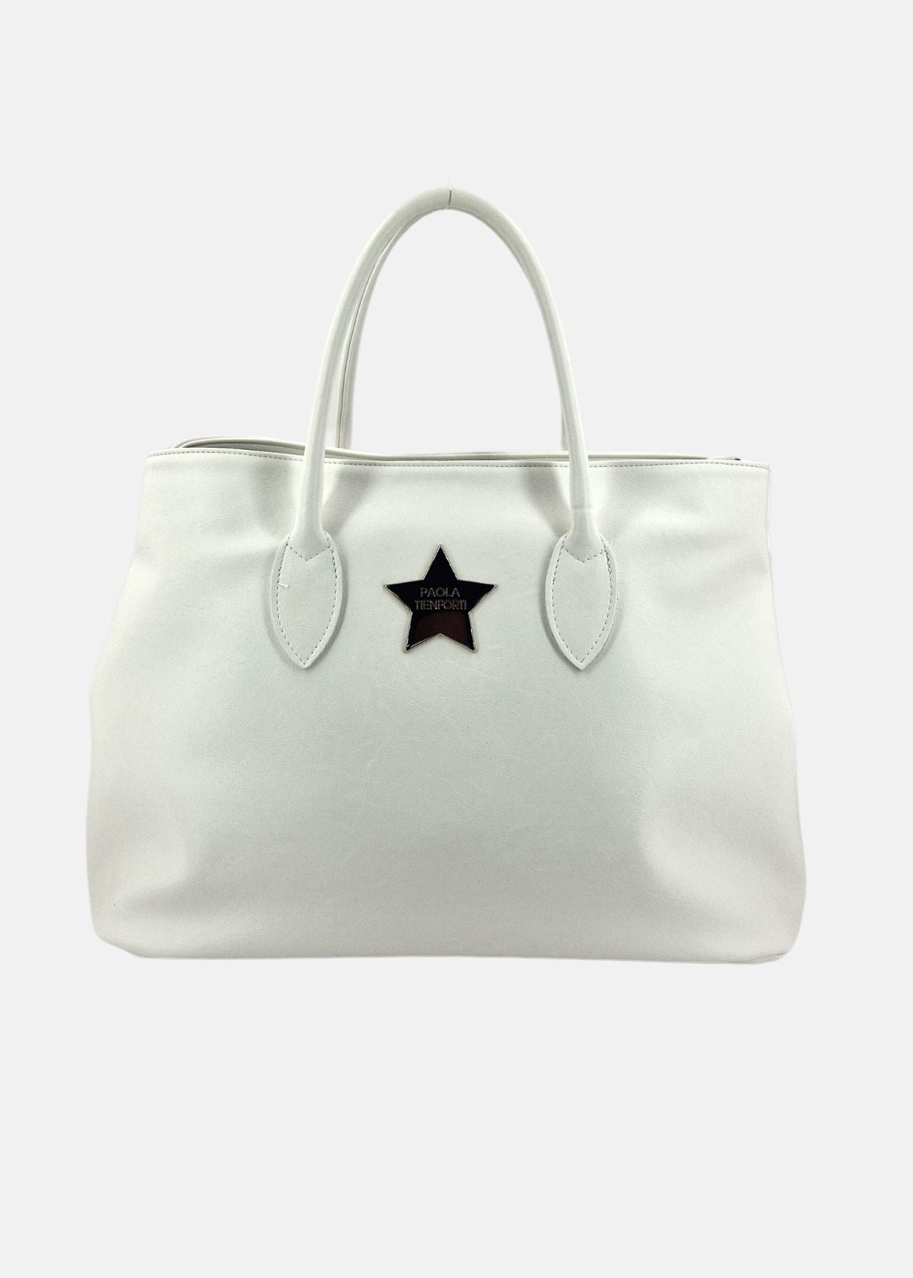 Shopper con stella argento