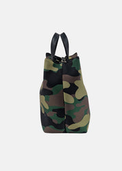 Borsa a mano donna in neoprene con pendente argento