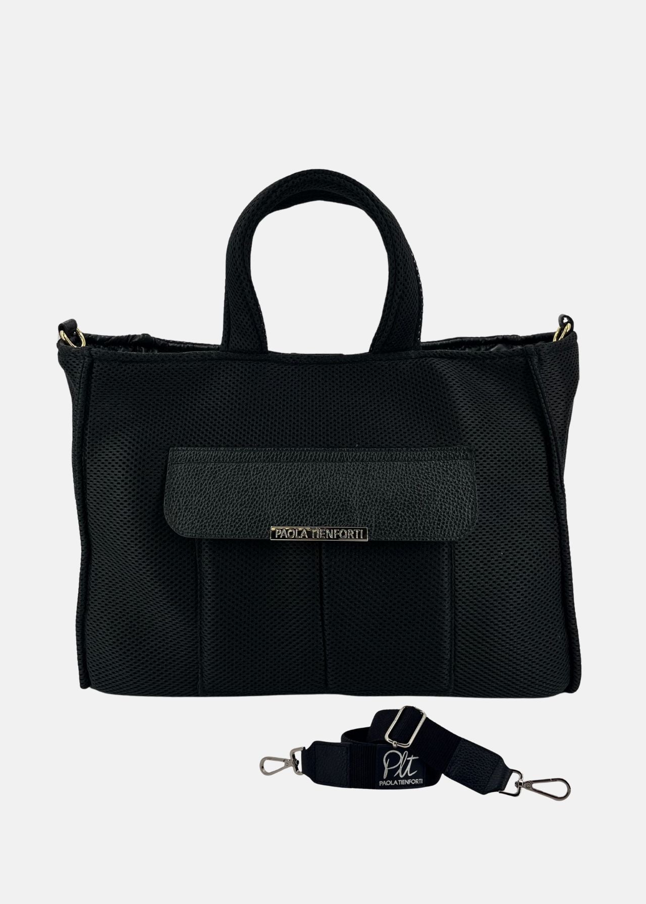 Borsa Donna in tessuto tecnico traforato