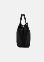 Shopper medium in neoprene e pelle