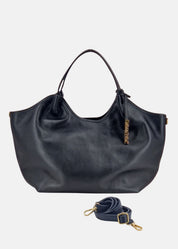 Shopper in vera pelle
