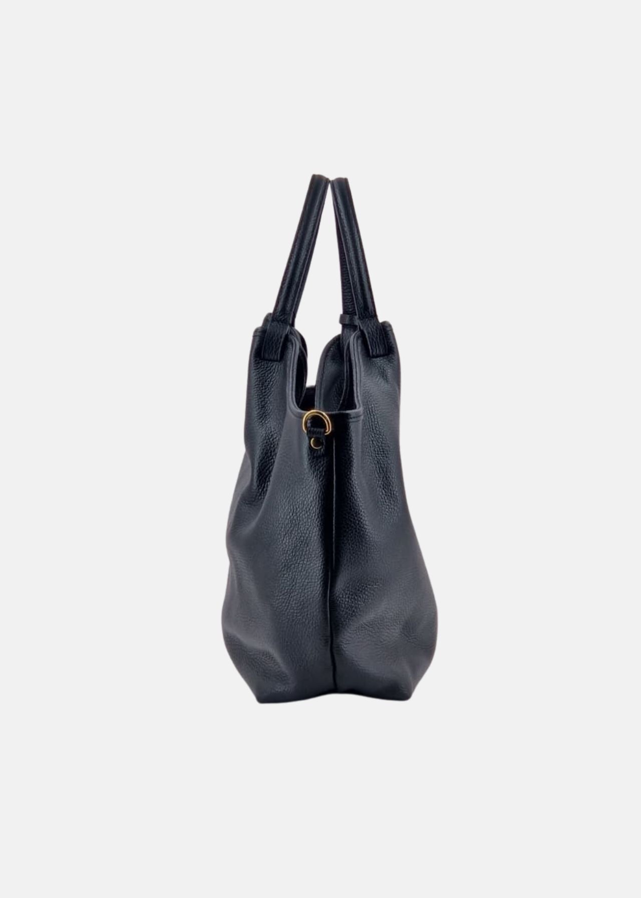 Shopper in vera pelle