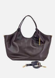 Shopper in vera pelle