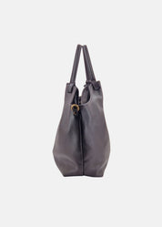 Shopper in vera pelle