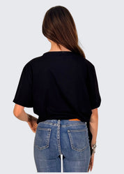 T-Shirt in cotone stretch