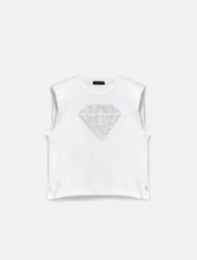 T-shirt smanicata Diamond