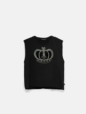 T-shirt smanicata Queen