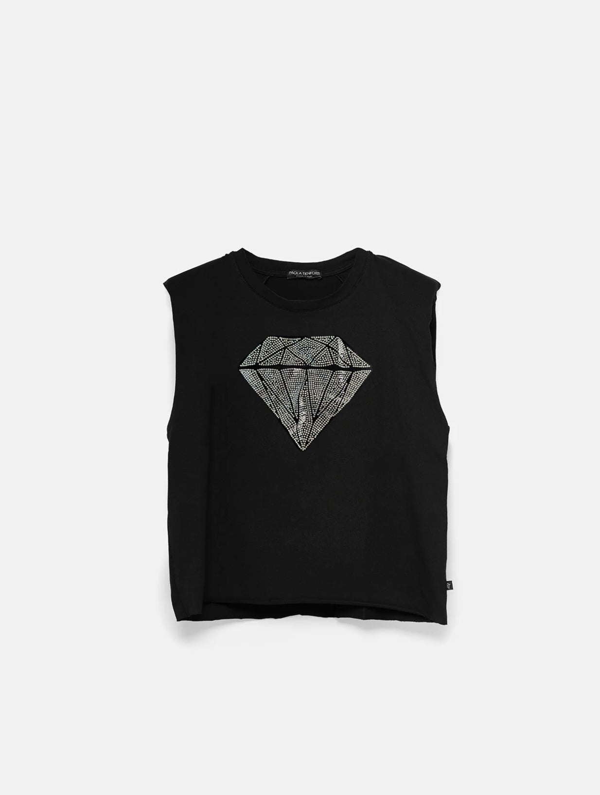 T-shirt smanicata Diamond