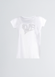 T-shirt slim Heart