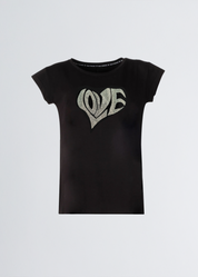 T-shirt slim Heart