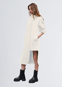 Abito in felpa di cotone