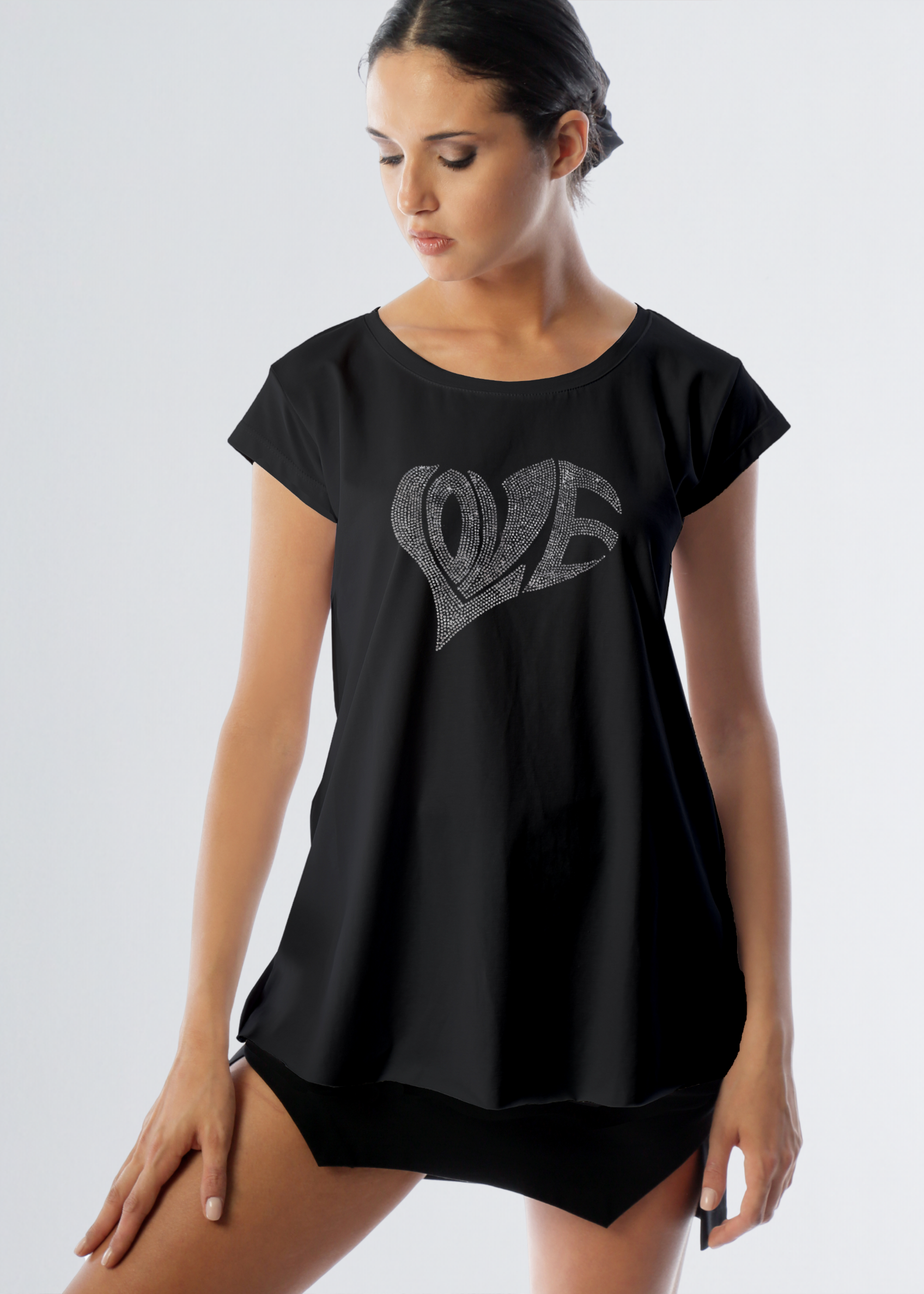 Maxi t-shirt Heart