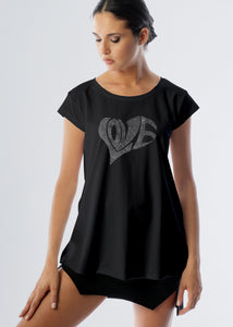 Maxi t-shirt Heart