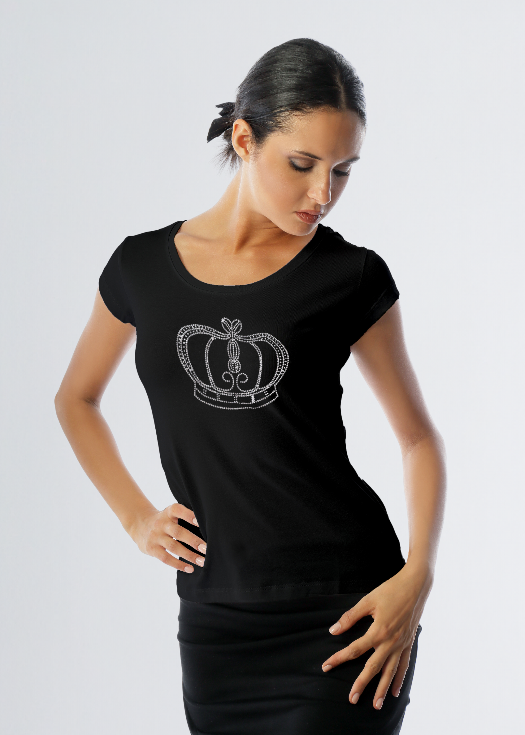 T-shirt slim Queen