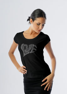 T-shirt slim Heart