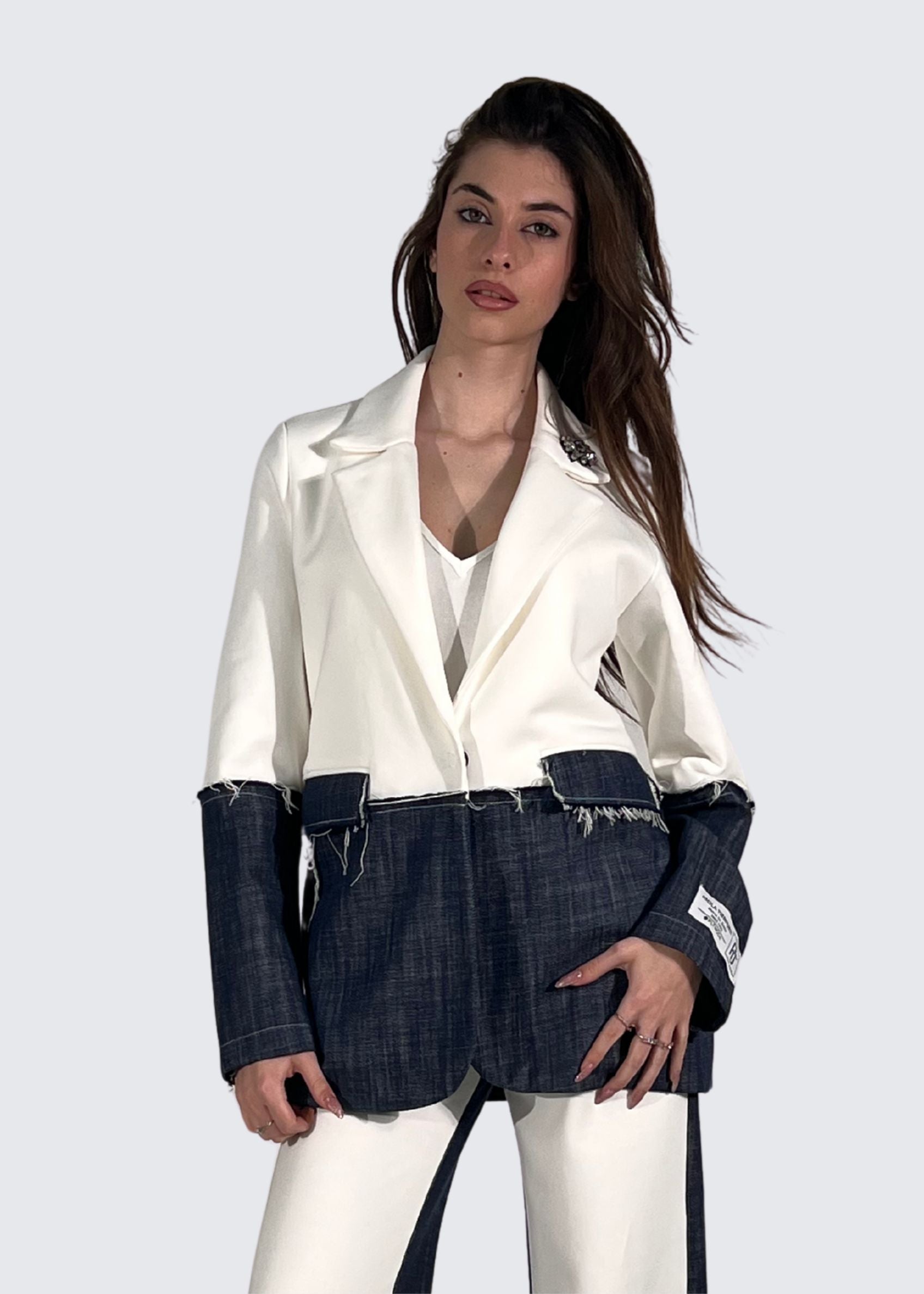 Giacca in felpa e jeans