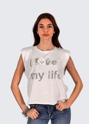 T-Shirt Smanicata