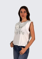 T-Shirt Smanicata