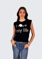 T-Shirt Smanicata