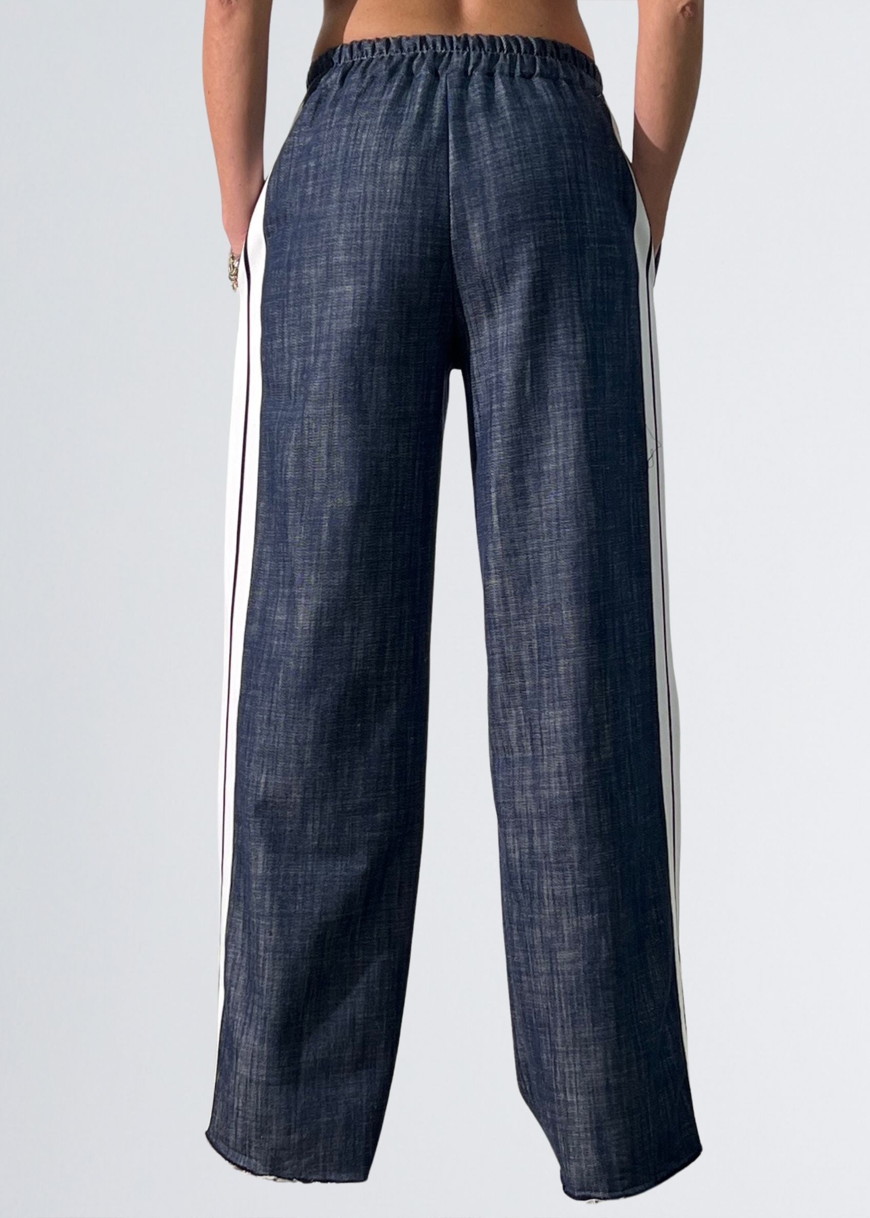 Pantapalazzo denim