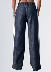 Pantapalazzo denim