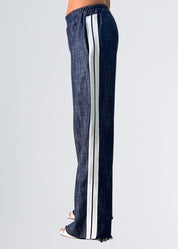 Pantapalazzo denim