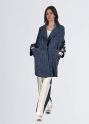 Giacca oversize lunga