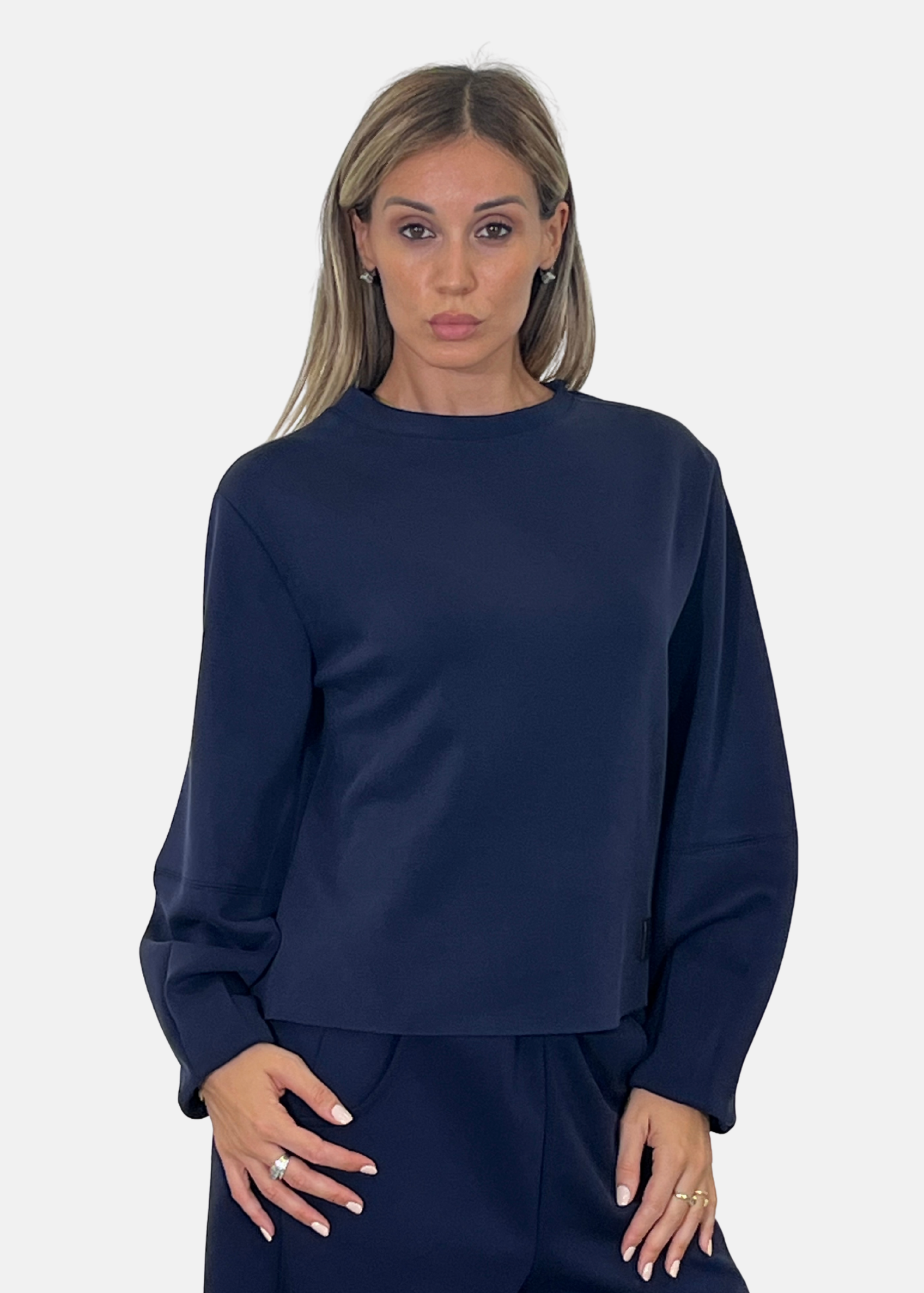 Felpa Donna Girocollo