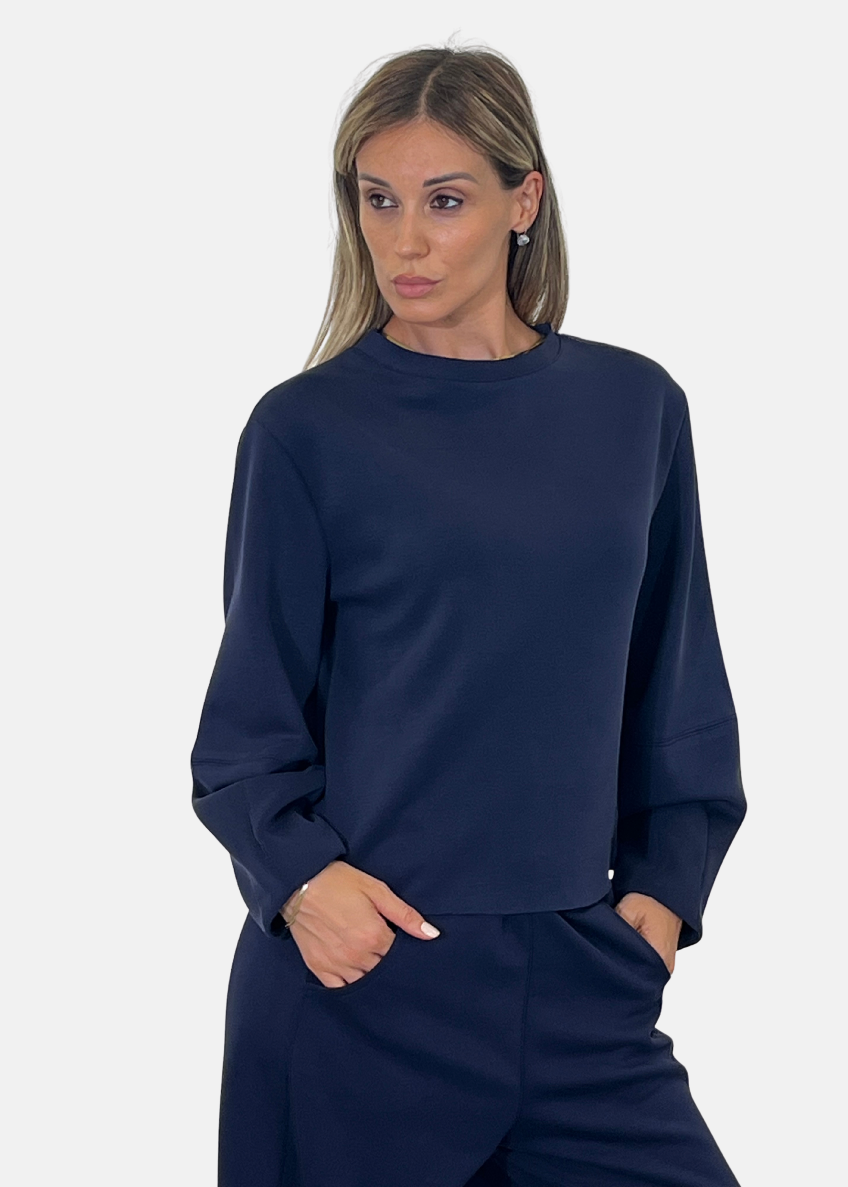 Felpa Donna Girocollo