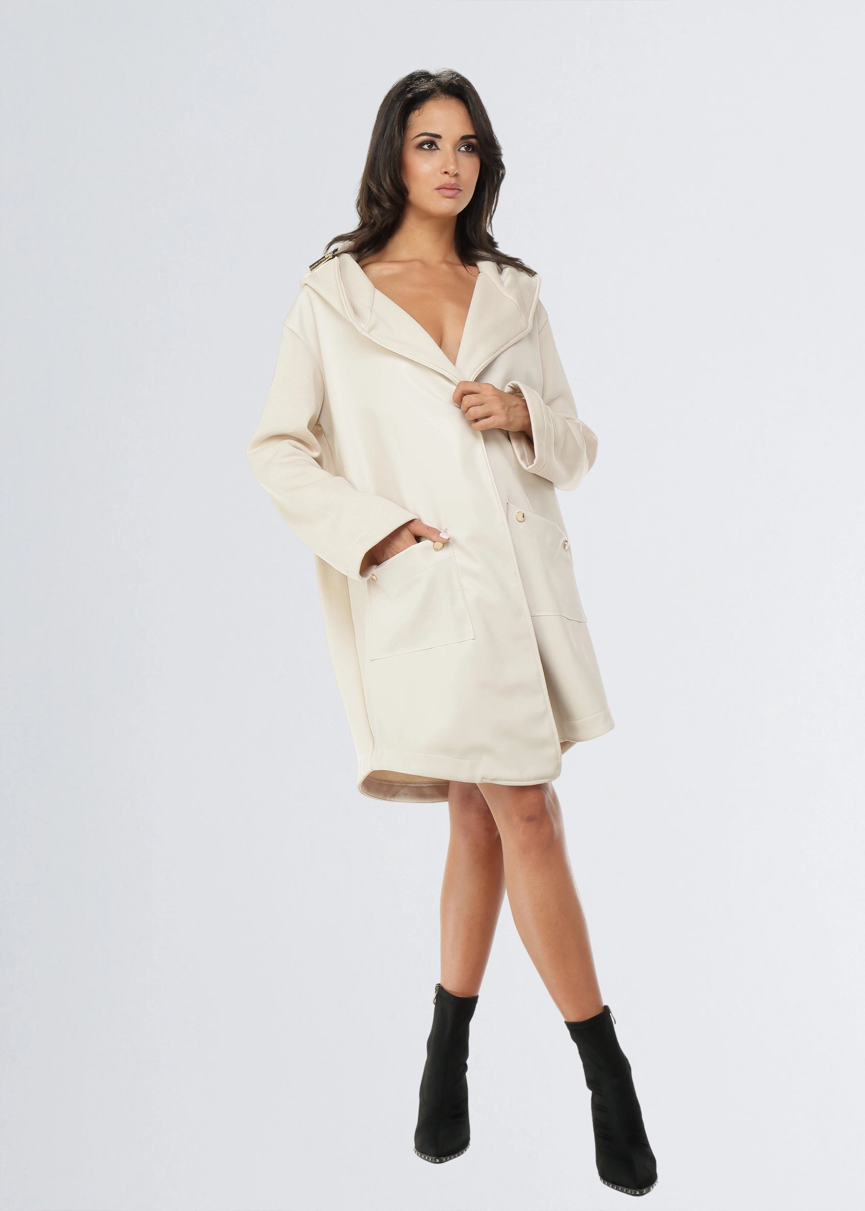 Cappotto ecopelle