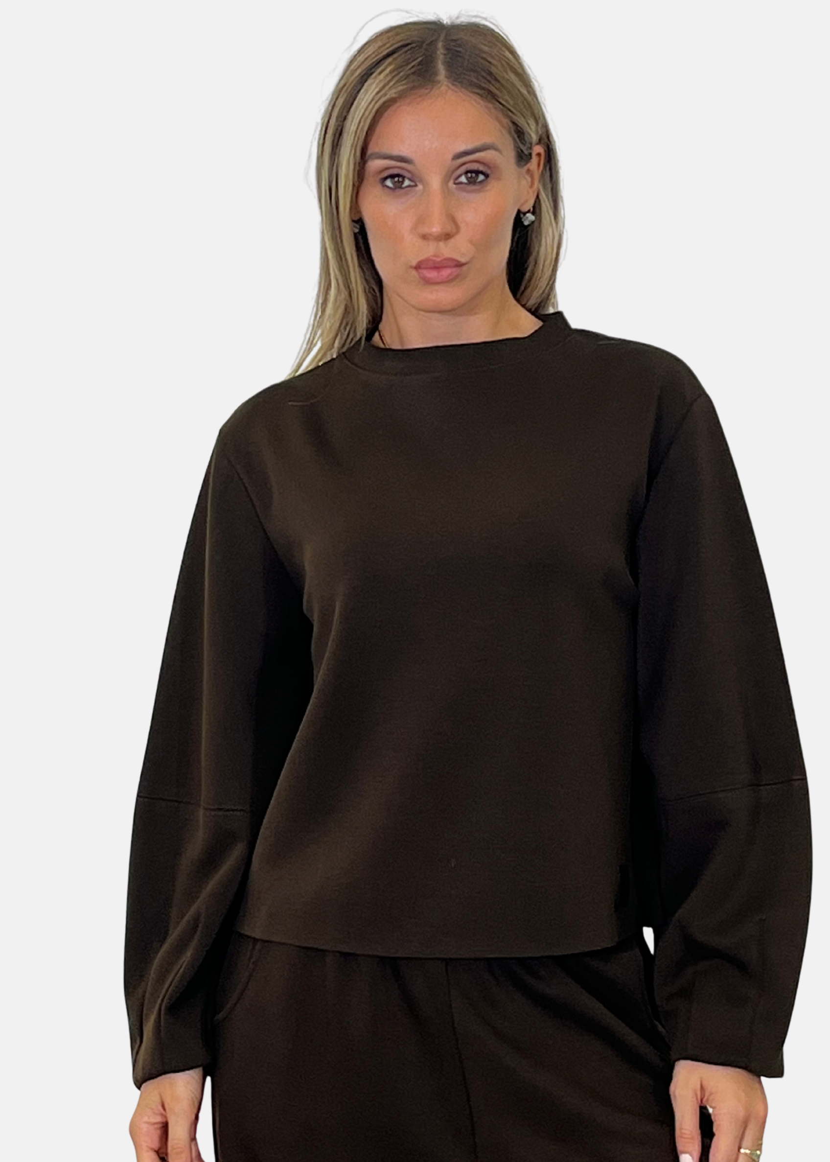 Felpa Donna Girocollo