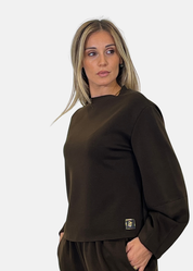 Felpa Donna Girocollo