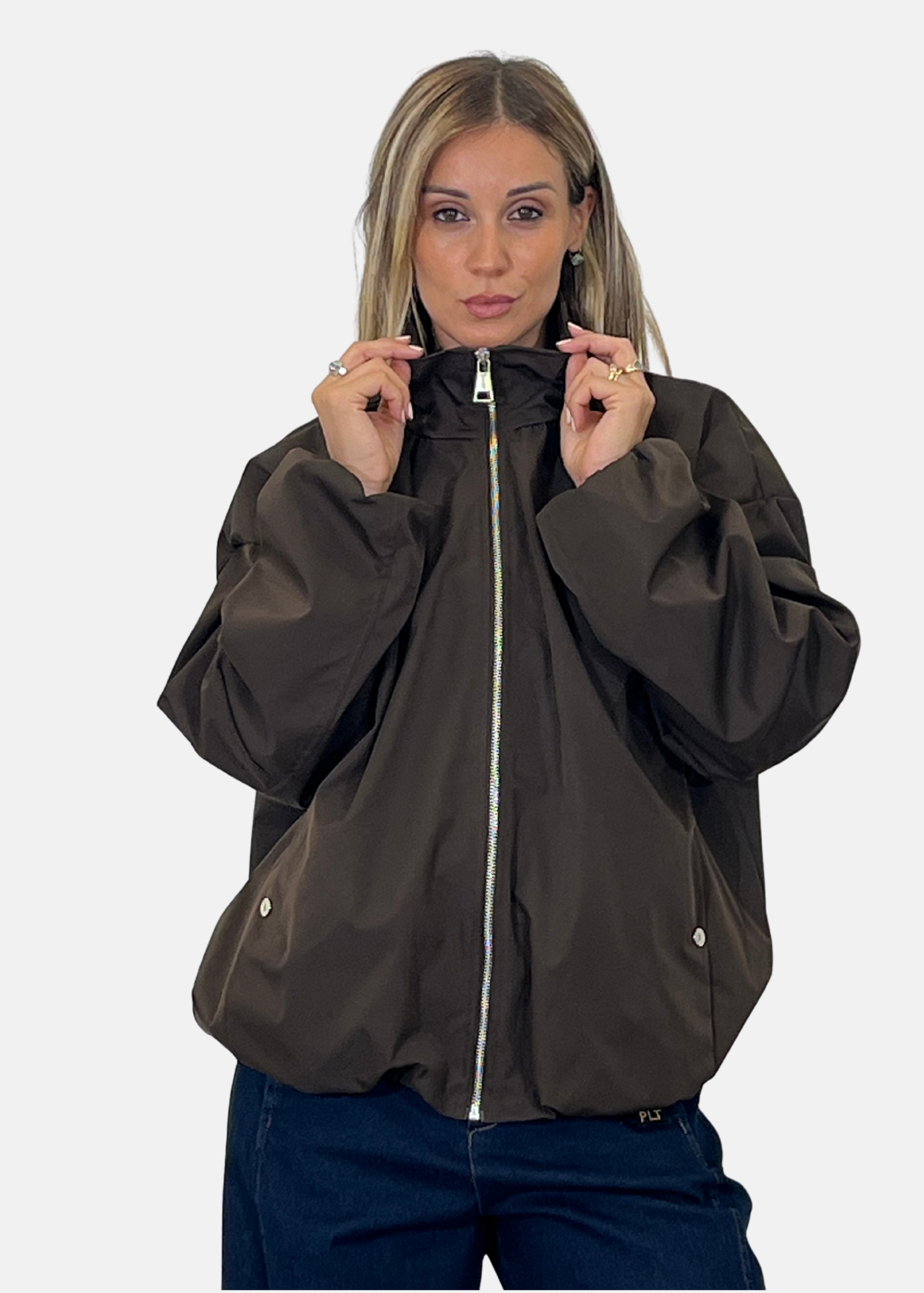 Bomber donna in nylon