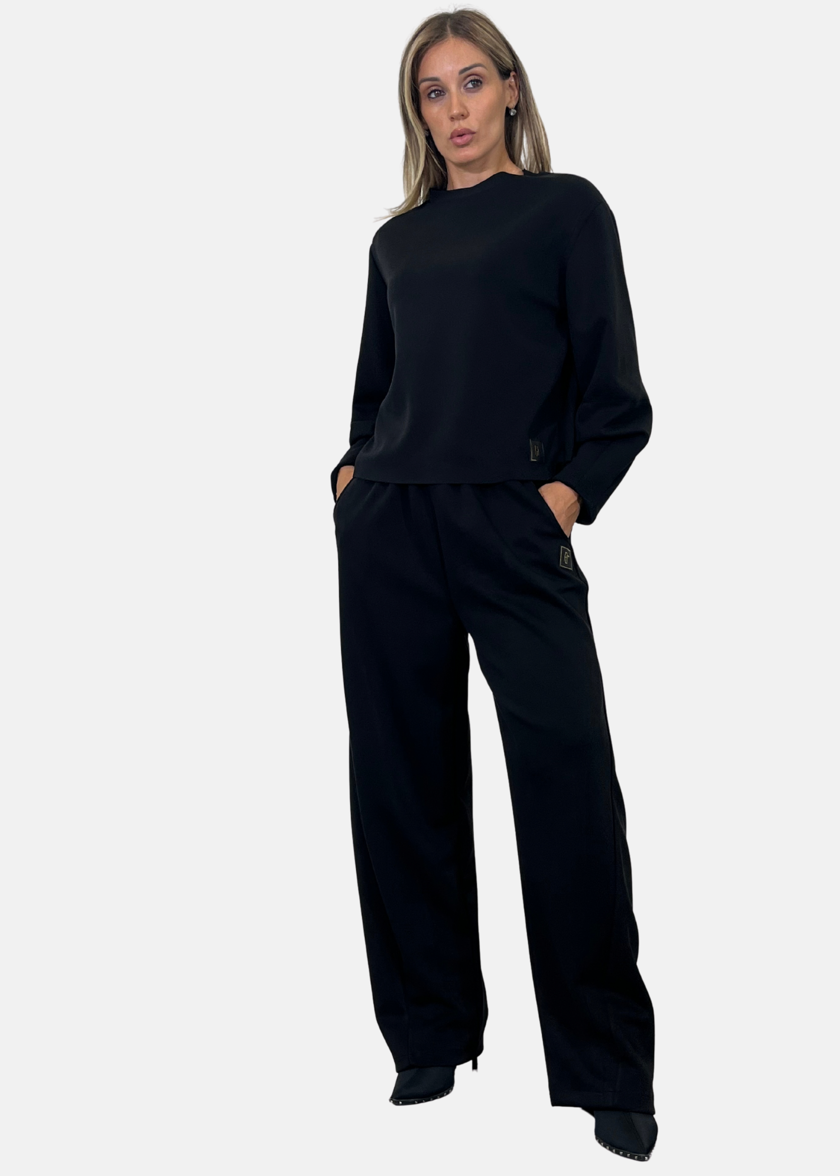 Felpa Donna Girocollo