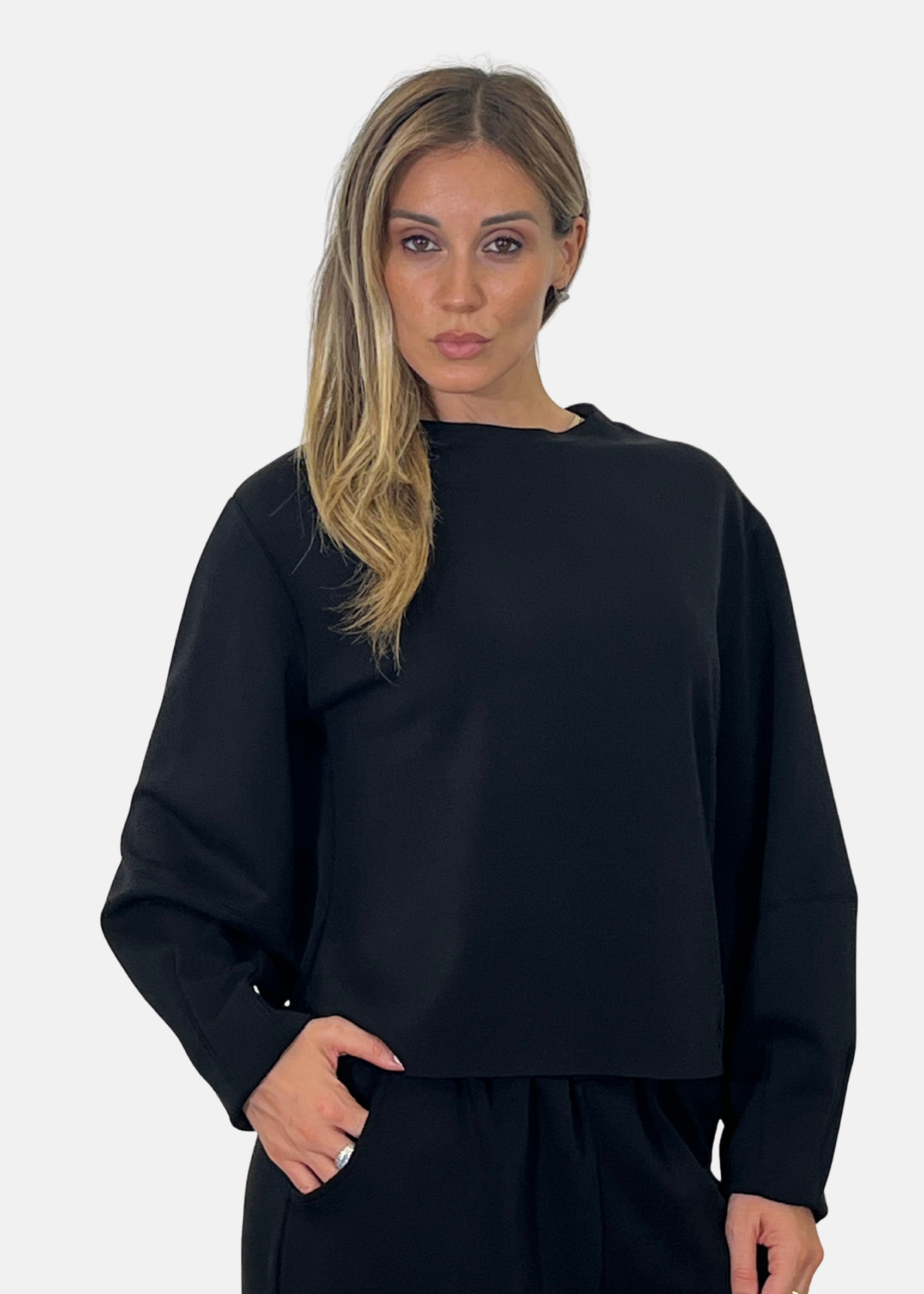Felpa Donna Girocollo