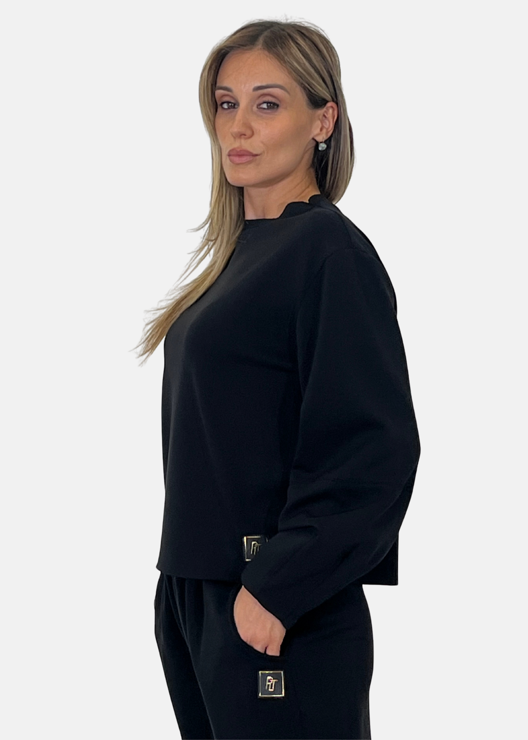 Felpa Donna Girocollo
